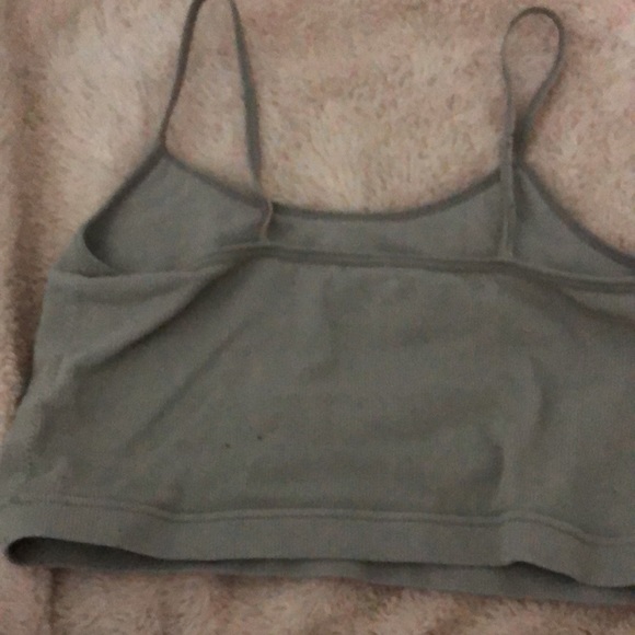 Garage clothing cropped  spaghetti strapped cropped tank top - Picture 2 of 3